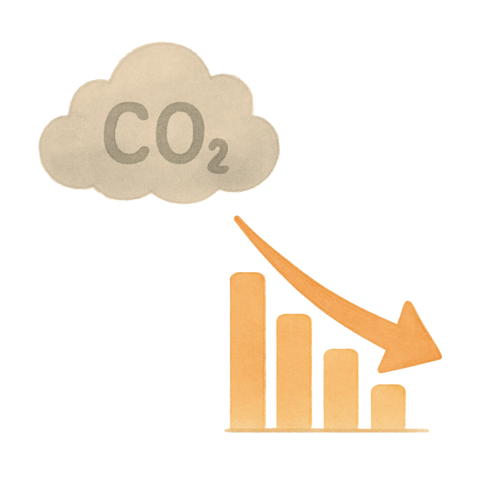 Impacto climático de Khatu - Reducción de emisiones de CO2