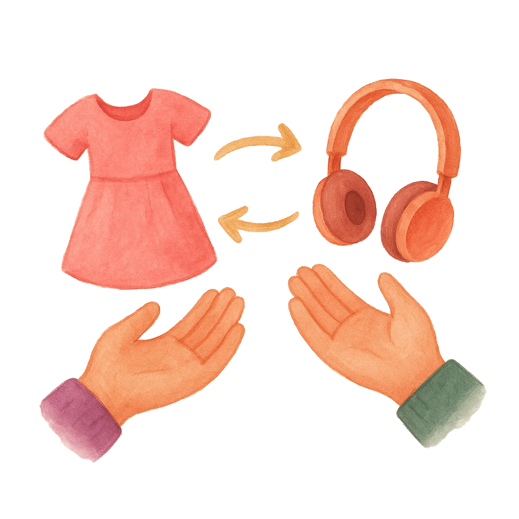 Trueque digital en Khatu - Intercambio de productos, servicios y saberes